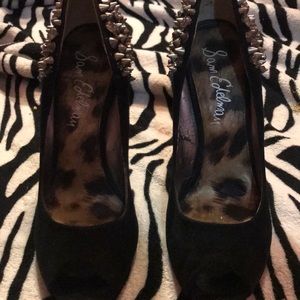 Sam Edelman gently worn spiked pumps